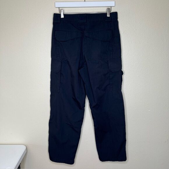 Tru Spec Dark Navy Ripstop Tactical Cargo Utility Pants Men Size 32/30 Uniform - Picture 6 of 12